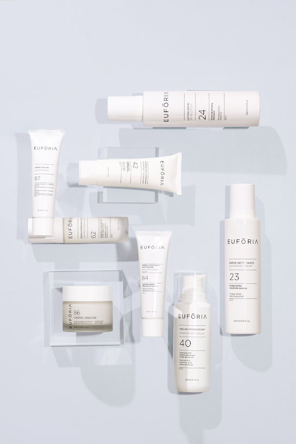 Skincare consultation setting